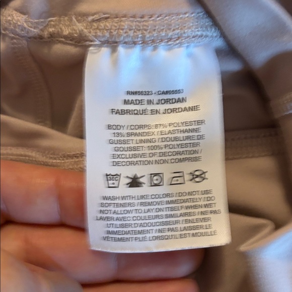 Nike Dri-FIT pale pink Leggings - Picture 3 of 5